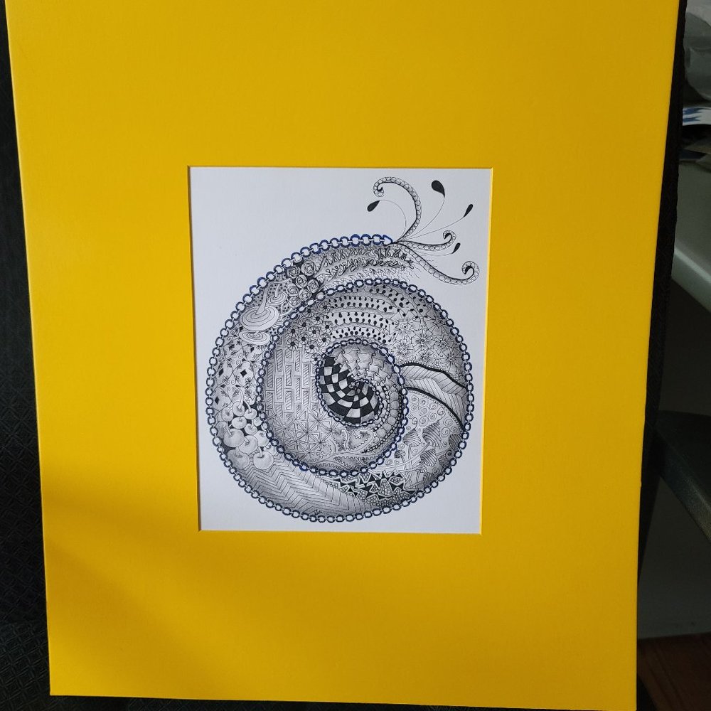 Zentangle inspired Art